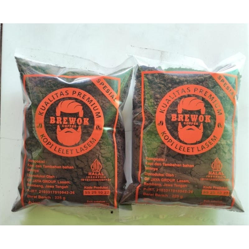 

KOPI LELET LASEM BREWOK 225GR KOPI SANTRI