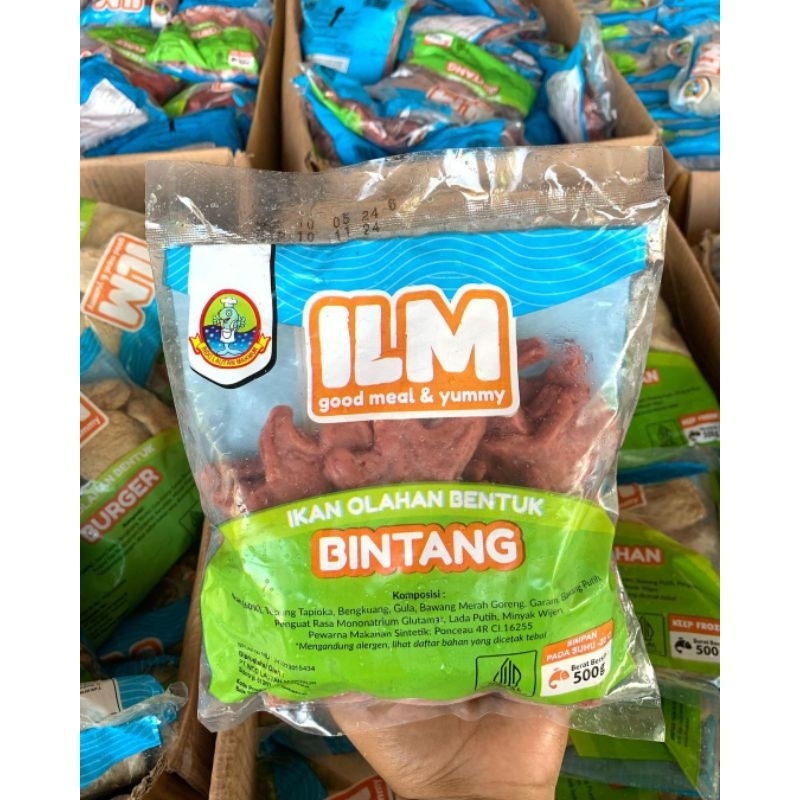 

ILM good meal & yummi Ikan olahan bentuk BINTANG 500 gram