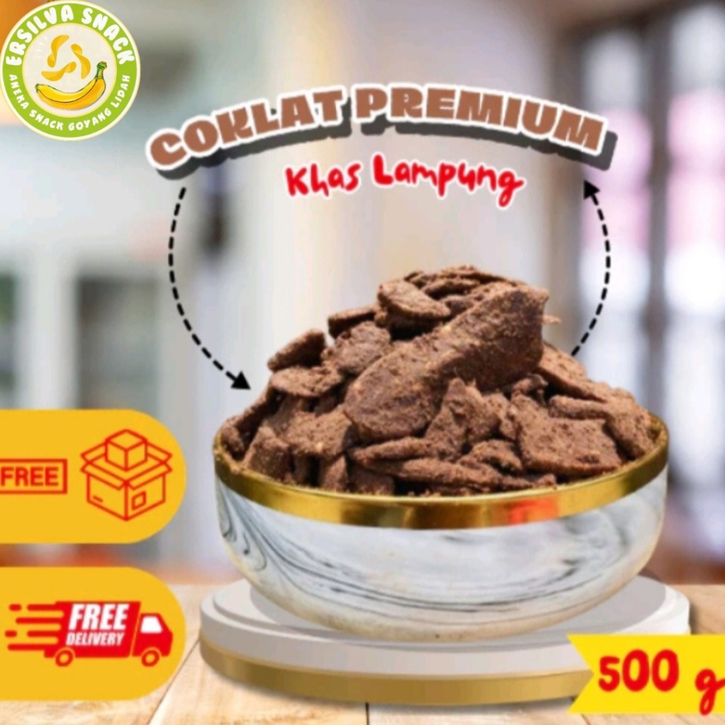 

500gram KERIPIK PISANG COKLAT KHAS LAMPUNG Rajacemil Keripik Pisang Rasa Keju Susu Mocca Greentea Strawberry Durian Melon Tiramisu