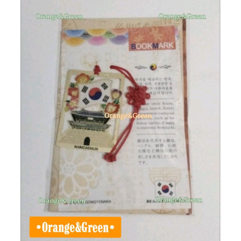 

Bookmark Korea Traditional. Pembatas Buku Souvenir Korea READY STOCK