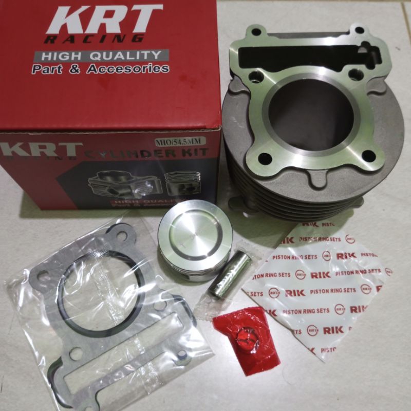 BLOK PISTON SEHER BORE UP 54,5 MM KRT 1 SET MIO SPORTY SMILE SOUL FINO NOUVO LELE Z OLD KARBU