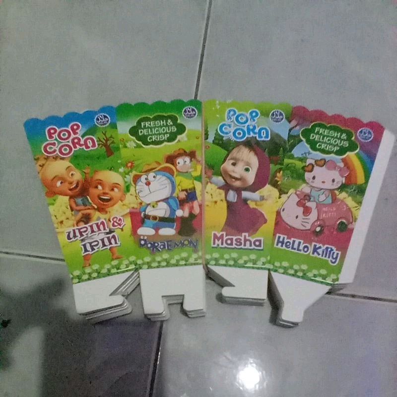 

kertas kotak popcorn // kertas popcron uk 6x12