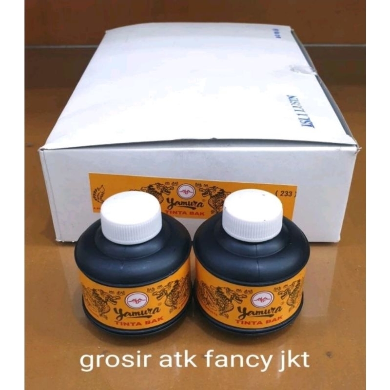 

HJK Tinta Naga Yamura Tinta Bak Kaligrafi 50 ml Besar Sipatan Sipat Tukang