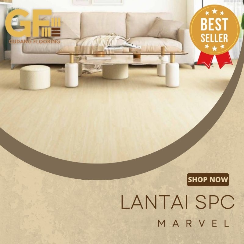 Lantai SPC Vinyl Klik MARVEL - Click System Flooring Tebal 5mm