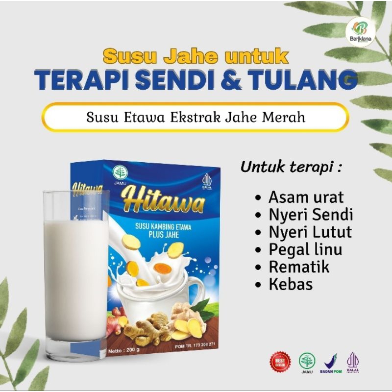 

Bariklana Hitawa Susu Etawa + Jahe