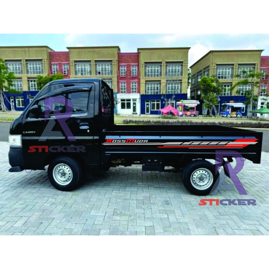 stiker pick up stiker list body samping mobil pick up carry grand max dll