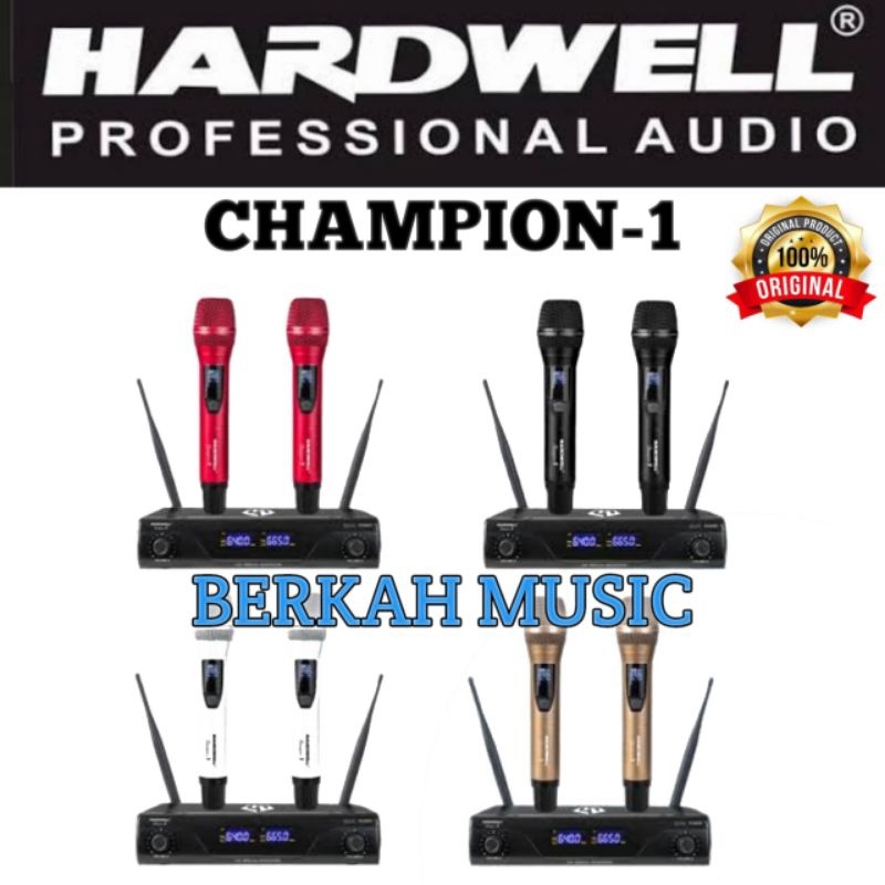 Mic Wireless Hardwell Champion 1 Original