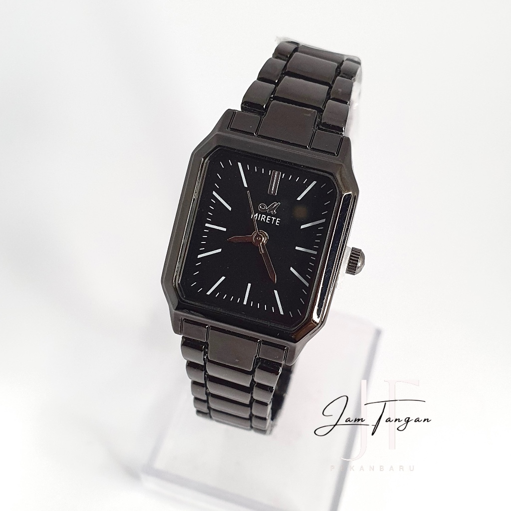 (FREE BATRAI) A10 Jam Tangan Wanita Mirete Analog Original Fashion Korea Murah Terbaru Tali Rantai S