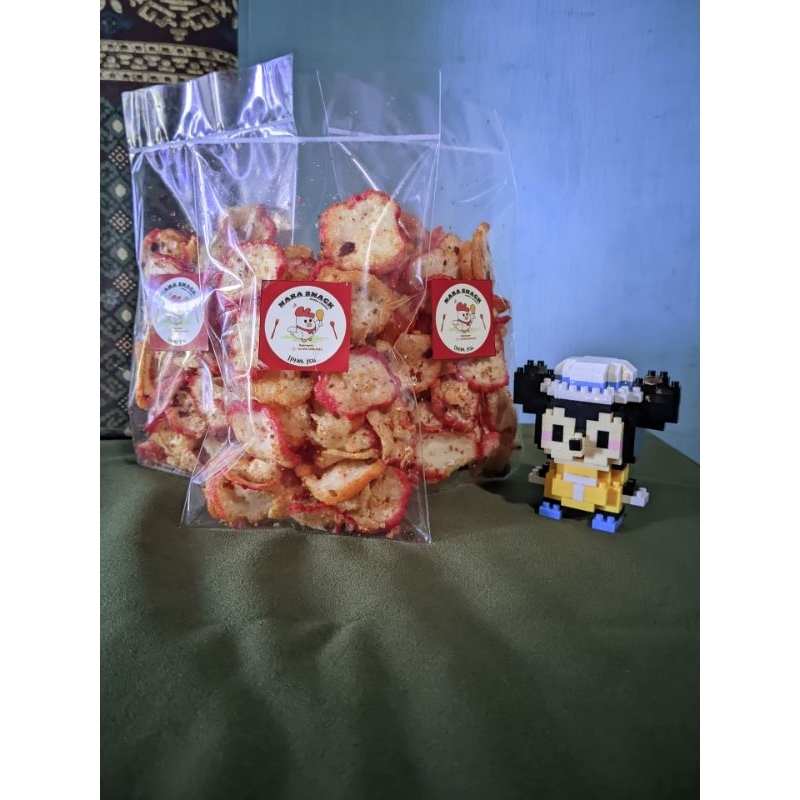 

krupuk seblak kencur pedas gurih 2 pcs | Nara Snack