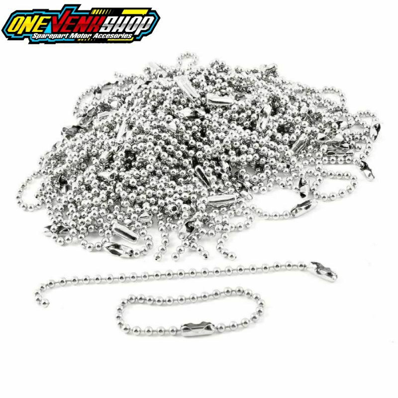 GANTUNGAN KUNCI RANTAI BIJI MERICA RANTAI KUKU PANJANG 10CM