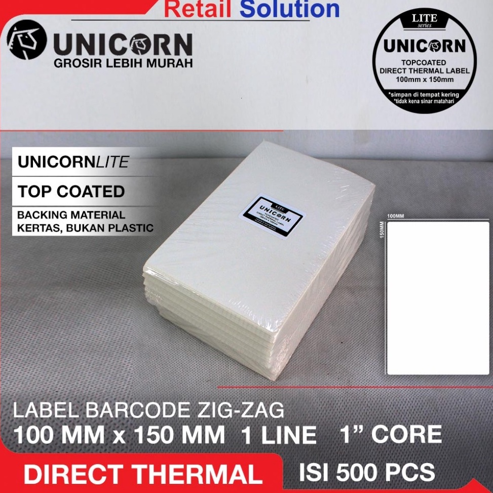 

Label Thermal Resi Stiker 1x15 mm 1 x 15 mm 1x15mm ZIGZAG KODE I5I2