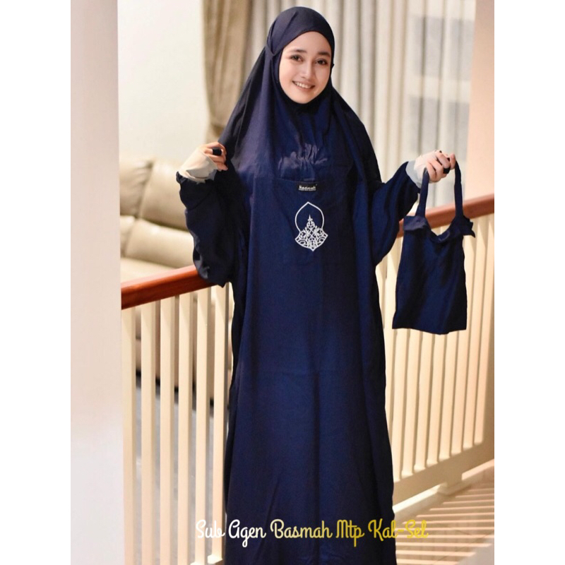 Mukena Terusan ya Basmah Bordir Terompah