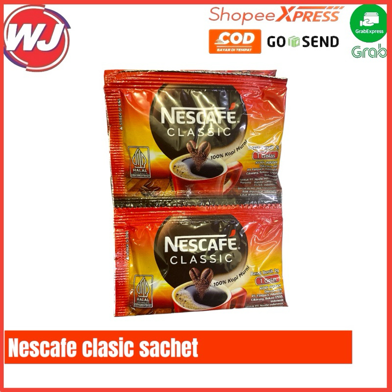 

NESCAFE CLASSIC SACHET 10X2 GR