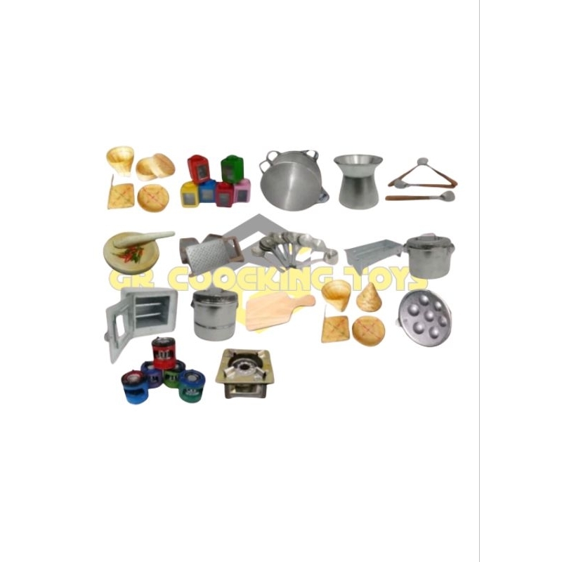 Perlengkapan Mainan masak masakan anak