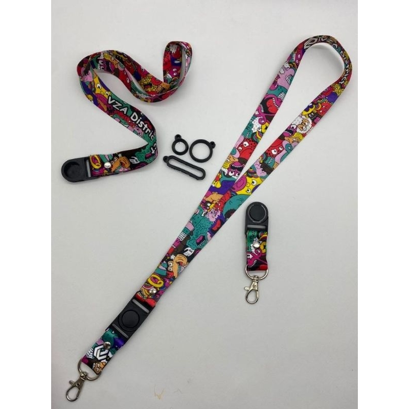 

Lanyars Tali Lanyard Gantung Doodle Santa Cruz