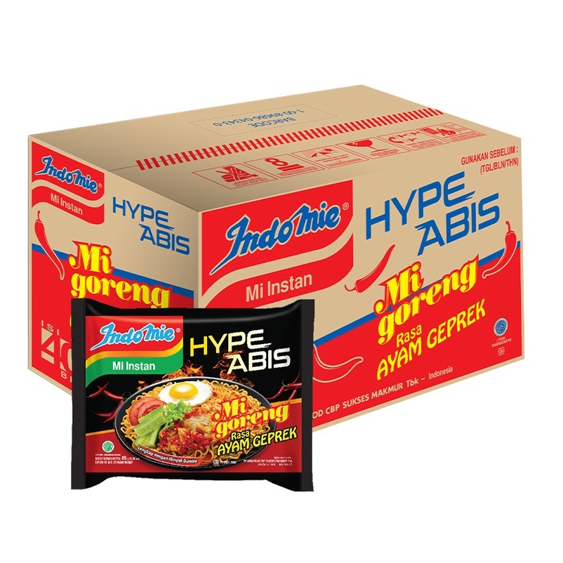 

1 Dus Ayam Geprek isi 40 Pcs Indomie HypeAbis Ayam Geprek