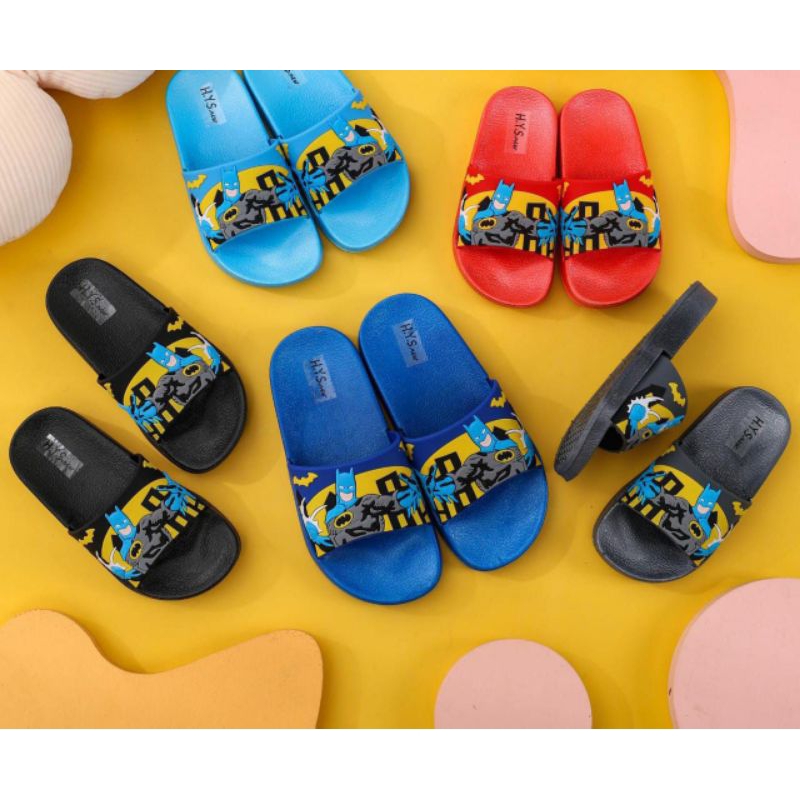 Sandal Anak Cowok Cewek Selop Jelly Karakter 5-10 Tahun