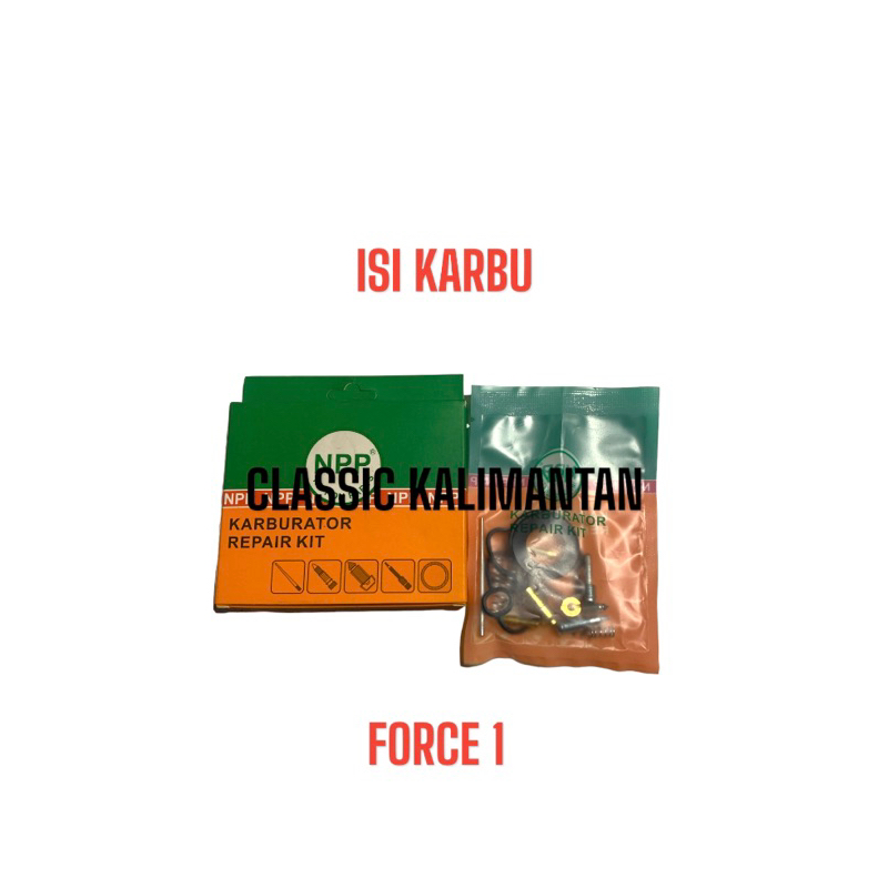 ISI KARBURATOR KARBU REPAIR KIT F1 F1ZR FORCE 1 FORCE ONE REPAIR KIT KARBURATOR FIZR FORCE1 F1 NPP