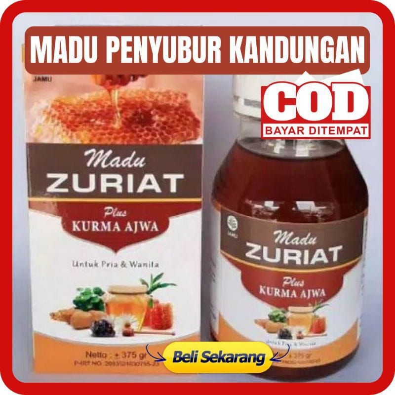 

Madu Promil, Madu Zuriat plus kurma ajwa