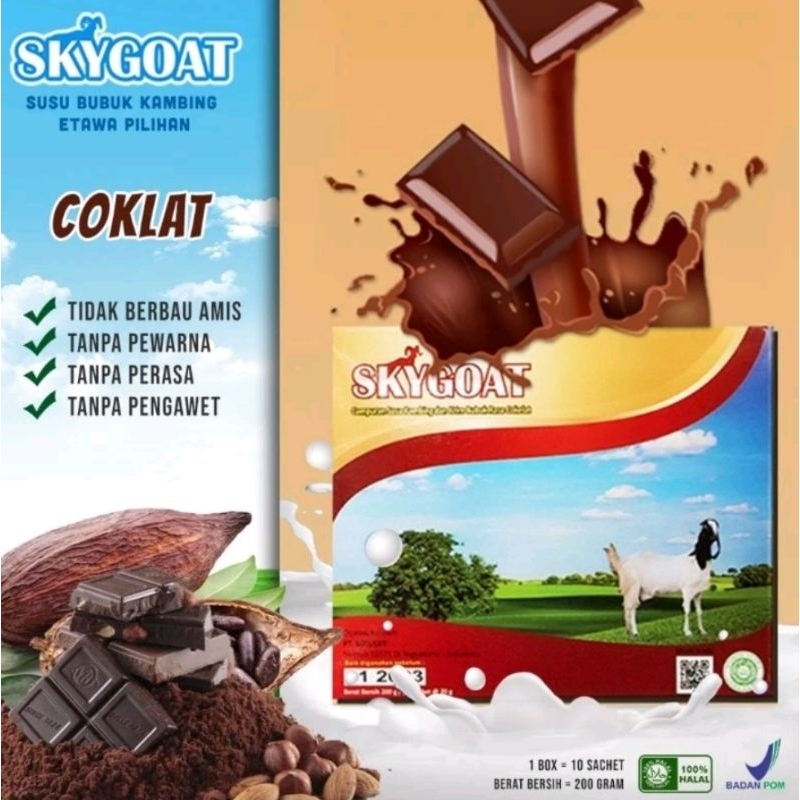 

SUSU KAMBING ETAWA SKYGOAT 200 gr | SKYGOAT ORIGINAL / SKYGOAT