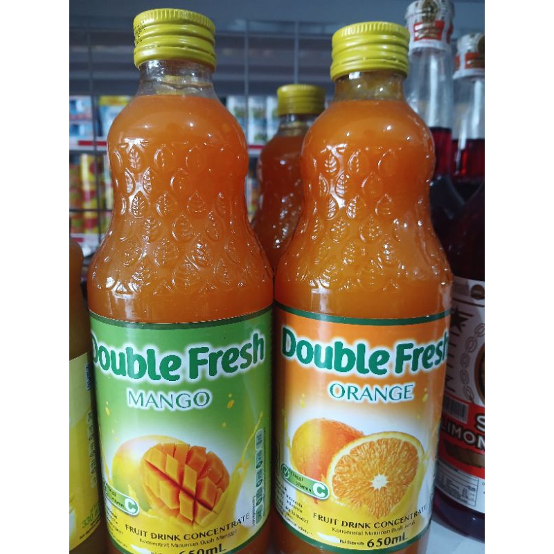 

Double Fresh Manggo dan Orange 650ml