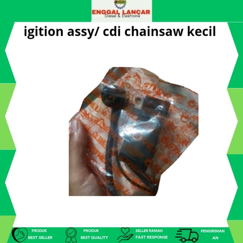igition assy/ cdi chainsaw kecil