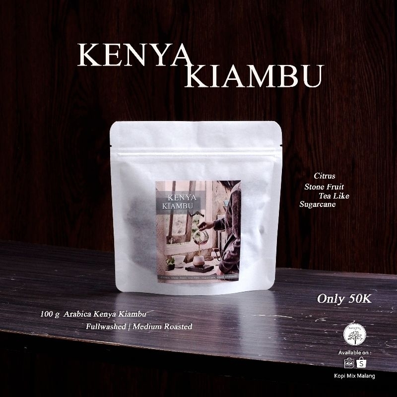 

Kopi Arabica Kenya Kiambu 100gram