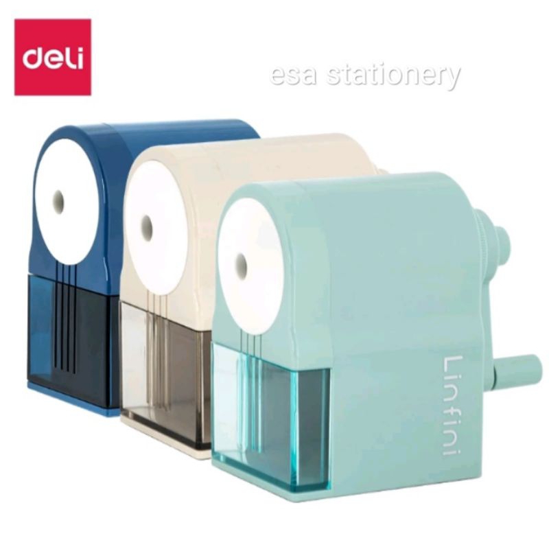 

Deli Rautan Pensil Putar / Rotary Shapener Alas Anti Slip H502