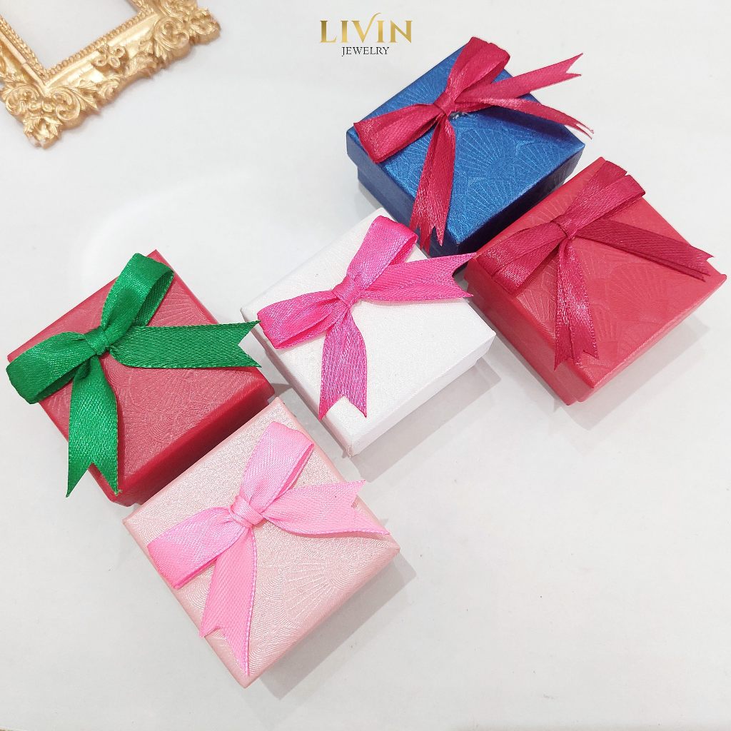 

Kotak Perhiasan Aksesoris - KP 01 Gift Box Kotak Aksesoris Kotak Hadiah Ulang Tahun Valentine - kotak cincin