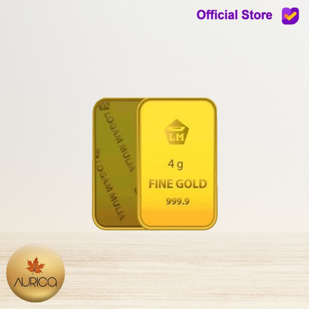 Logam Mulia Antam Retro Berdiri - 4GRAM