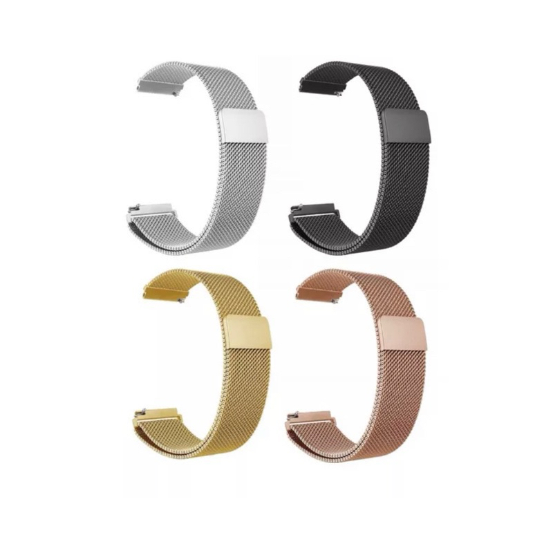 DRA Strap Amazfit GTR 2E - Milanese Loop Magnetic Metal Stainless Steel