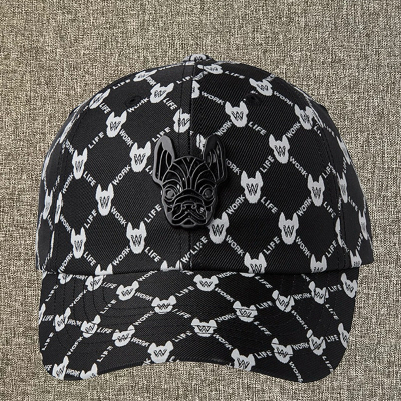 Lifework Metal Radog Cap Pattern Black Original / Topi Life Work Authentic