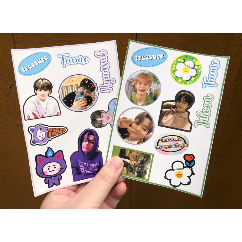 

Stiker set treasure