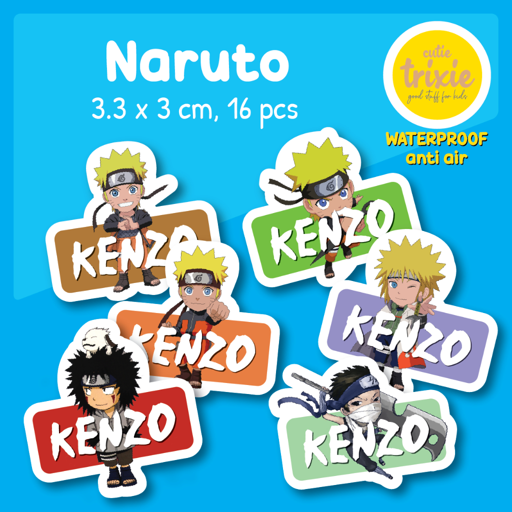 

Sticker label nama anak Naruto