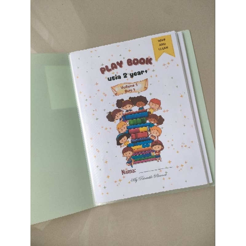 

Activity Book Worksheet Play Book Untuk Anak Usia 2tahun+ (Vol 1/Seri 1)
