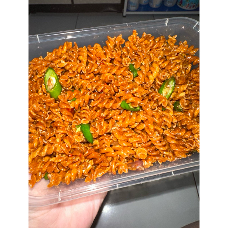 

makaroni sambal acan by mama marcel