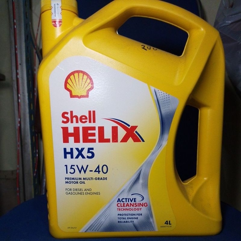 Shell helix HX5