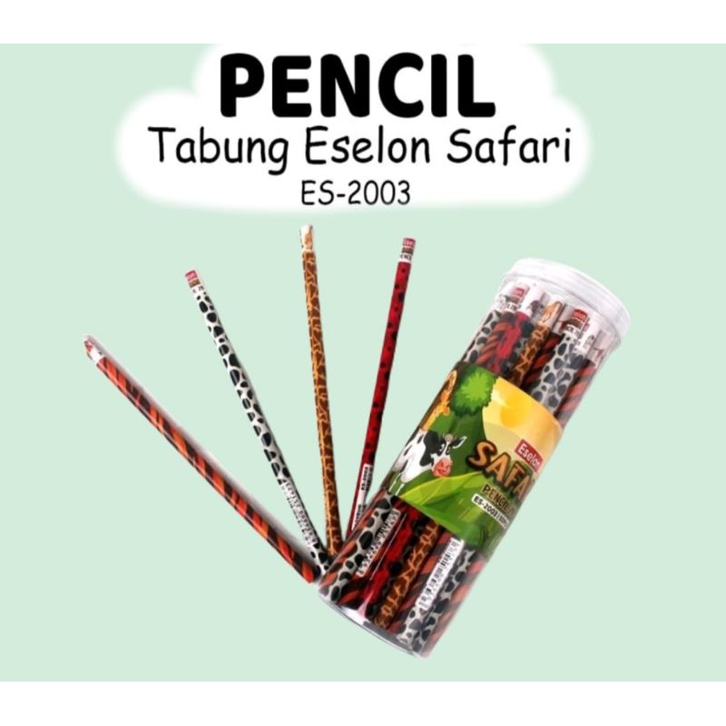 

(1Pcs) Pensil 2B Karakter Safari Pensil Lucu Pencil Karakter