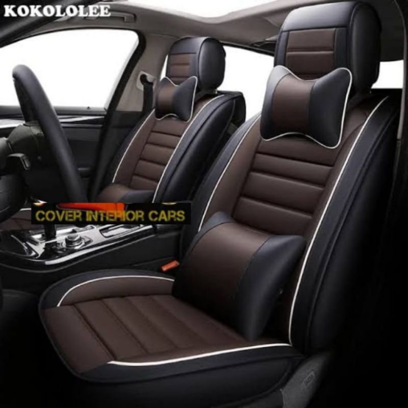 sarung/ cover jok mobil innova lama type G,  V dan E (bahan cherokee)