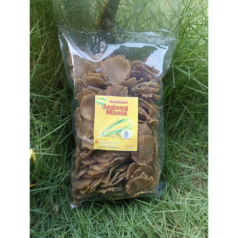 

Kerupuk Sayur Jagung 500gr / Kerupuk Mentah Siap Goreng