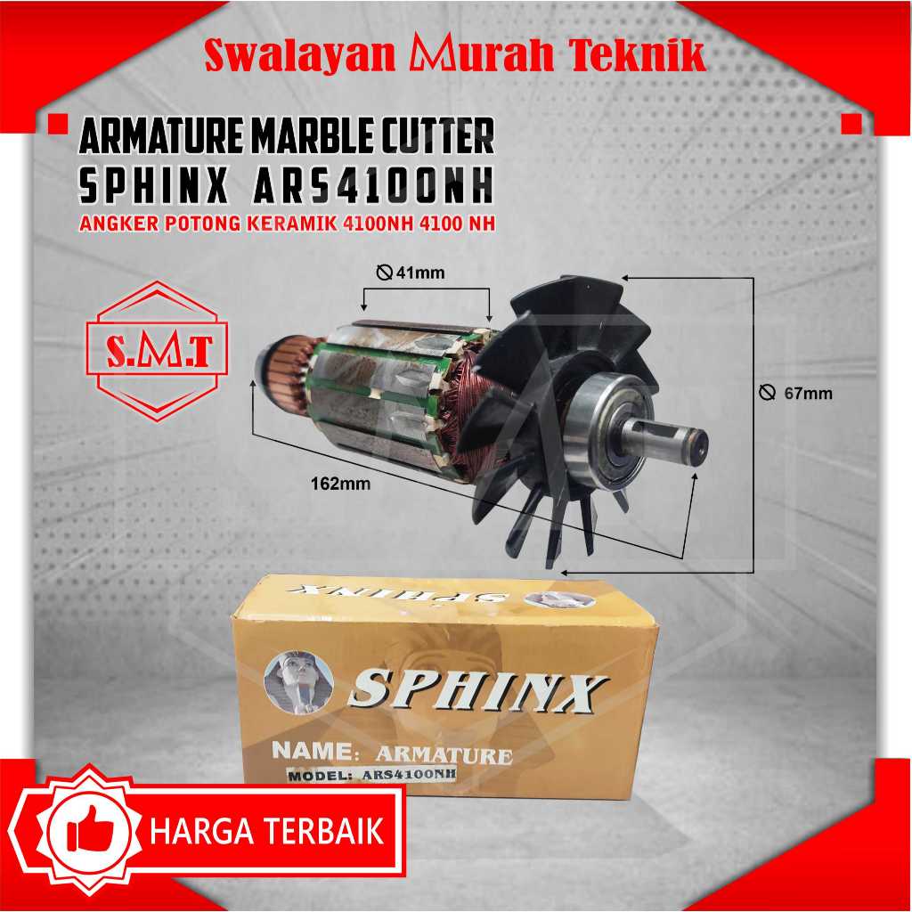 Armature Marble Cutter SPHINX ARS4100NH Angker Potong Keramik 4100NH 4100 NH