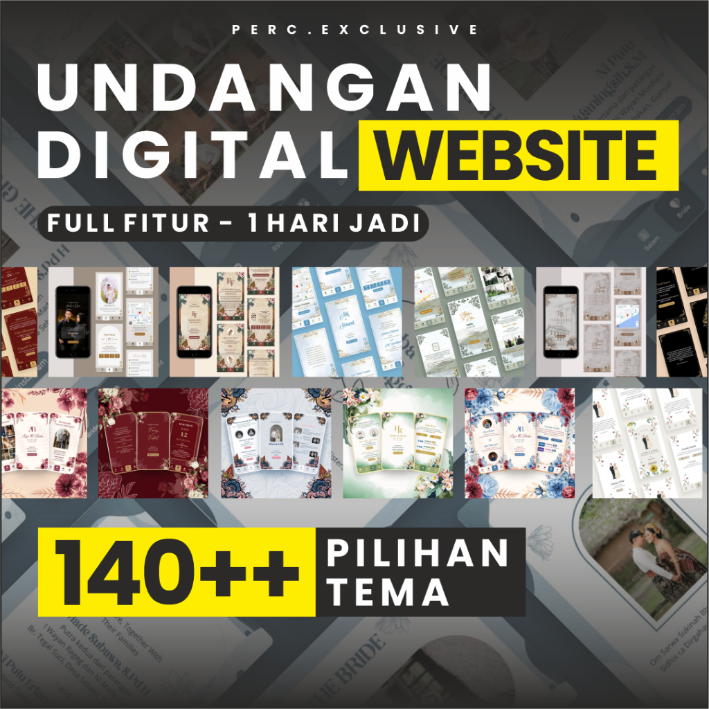 Undangan Digital | Undangan Web Pernikahan