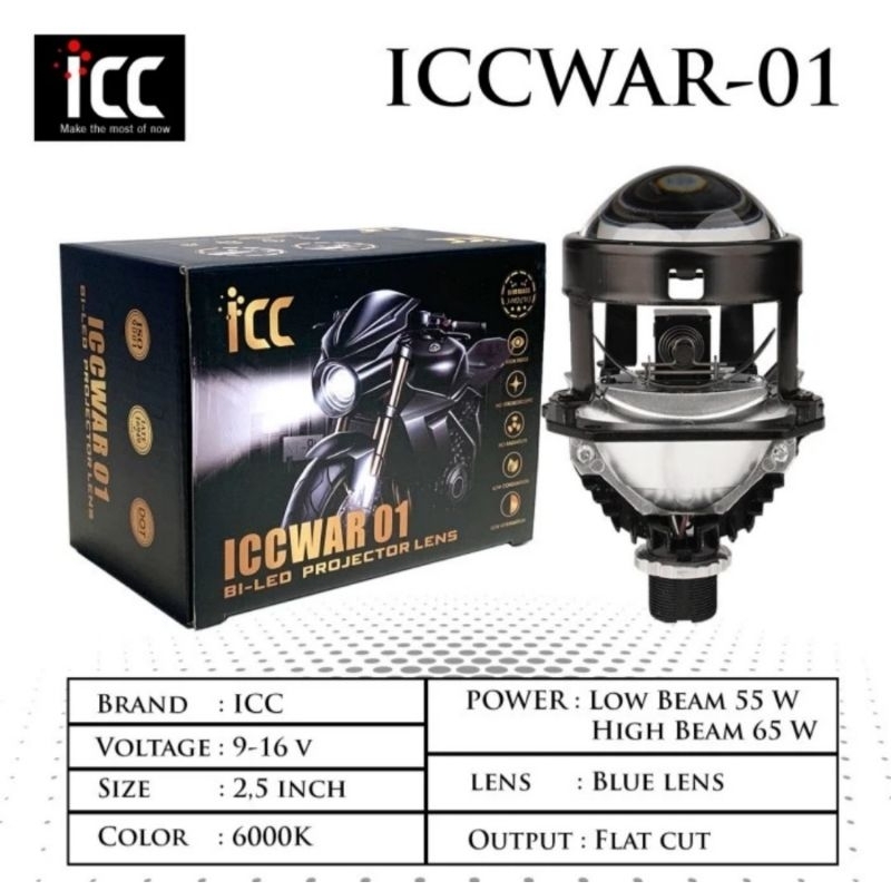 PROJECTOR BILED 2,5 INCH 65 WATT PROJIE BILED WST