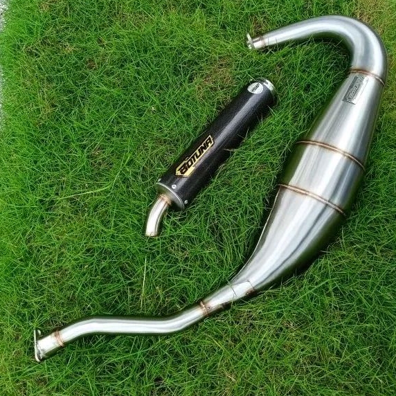 Knalpot Original BOTUNA Racing Silencer Carbon Cavlar