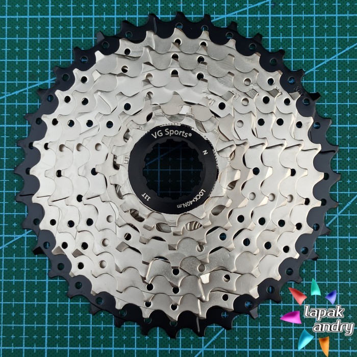LapakAndry Sprocket Sproket VG Sports 8 speed 11-36T 11T - 36T bukan shimano