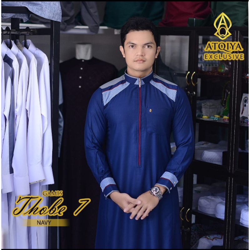 gamis Thobe 7 / jubah best seller /Atqiya Exclusive