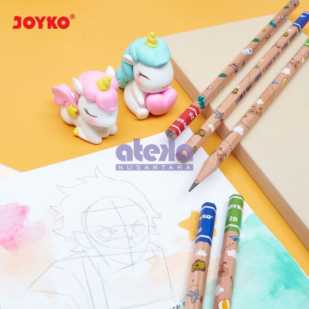 

Pensil 2B Joyko P-8132 - Pencil Journey