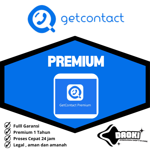 

Getcontact Premiumm/Vip 1 Tahun Full Garansi Proses Cepat