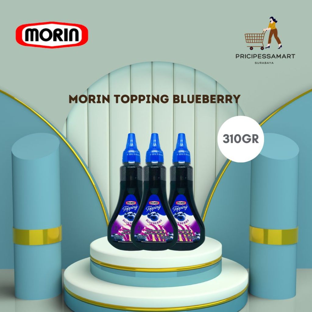

Morin Topping Blueberry 310gr