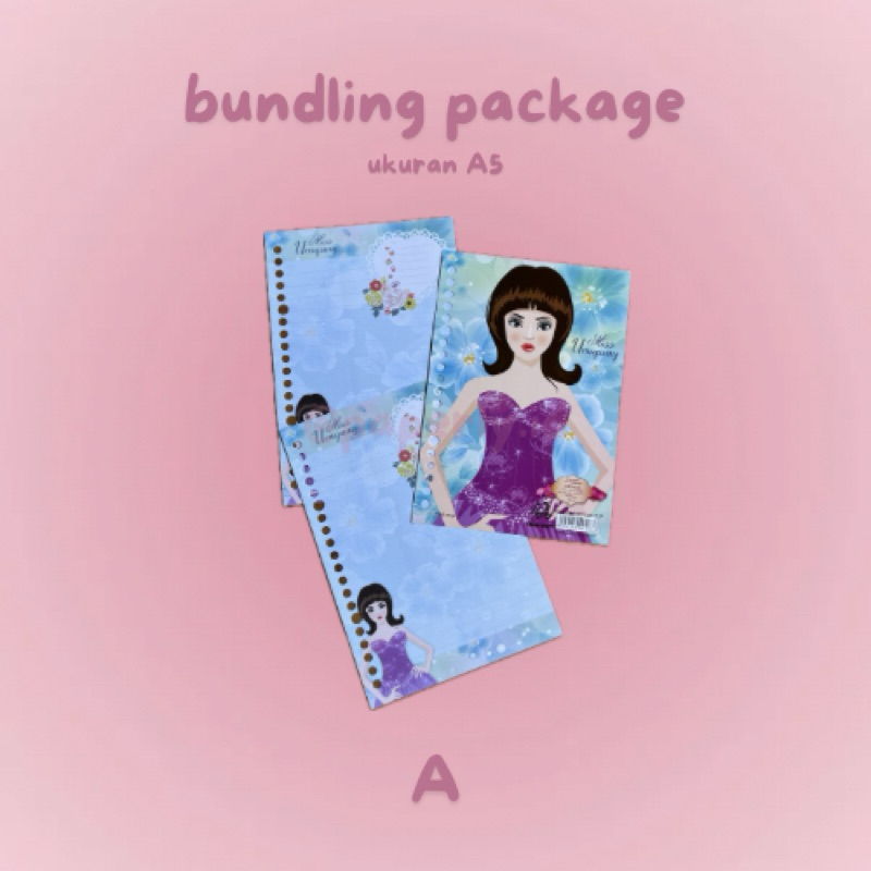 

[BUNDLING PACKAGE] kertas binder harvest langka